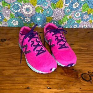 New Balance Pink and Purple Athletic Shoes